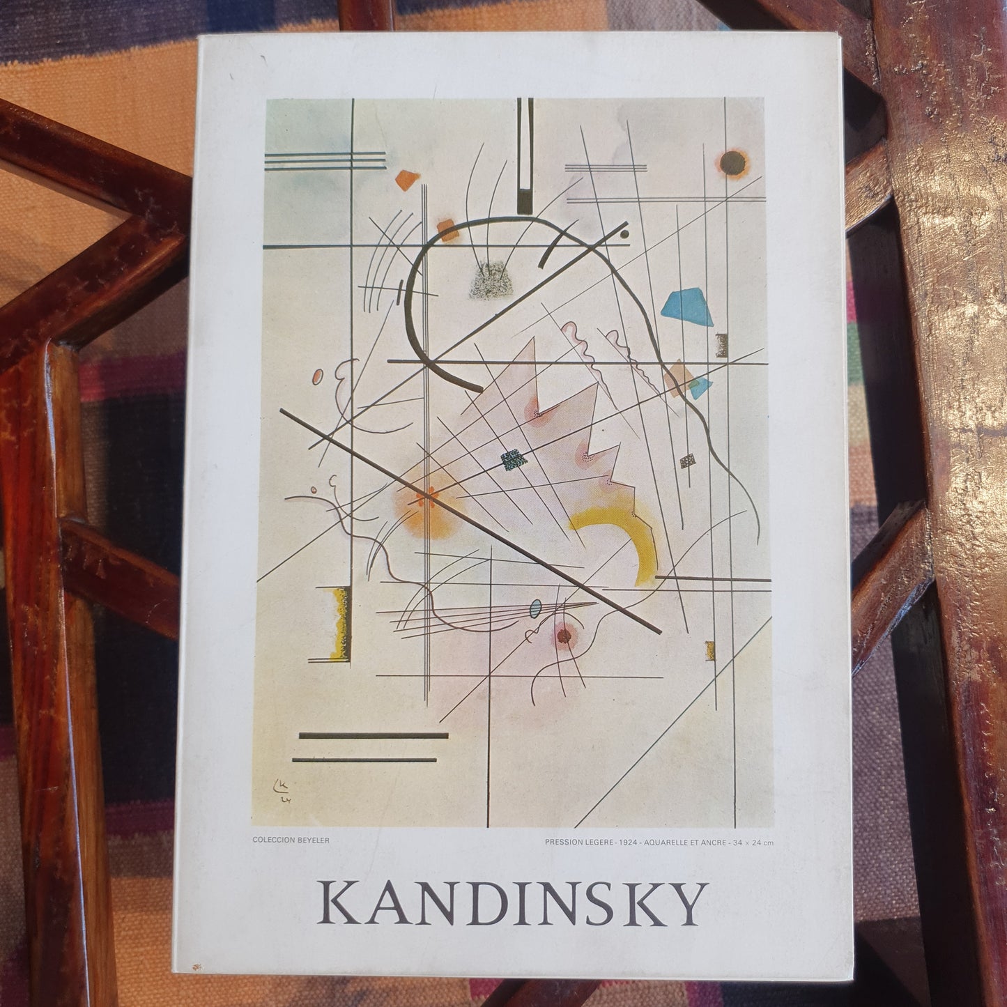 KANDINSKY EXHIBITION CATALOG JUANA MORDO GALLERY MADRID 1974