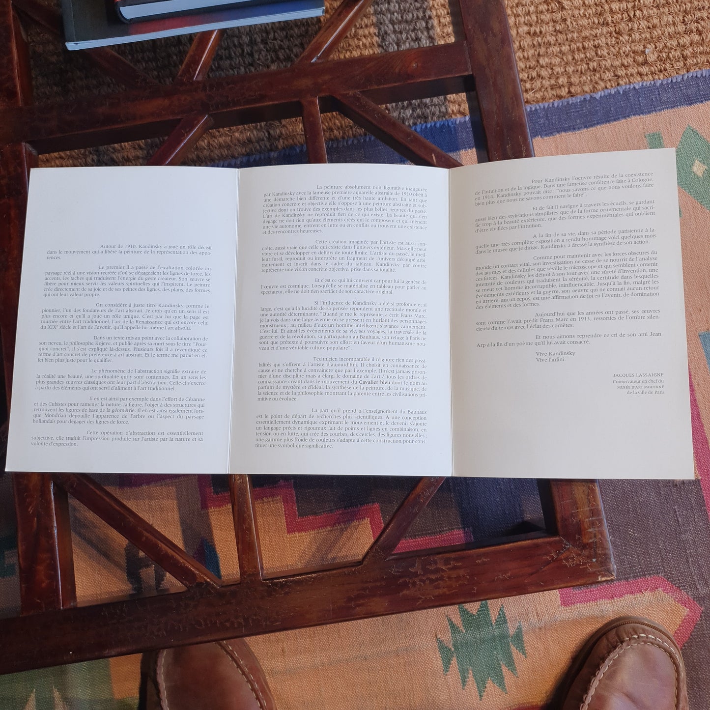 KANDINSKY EXHIBITION CATALOG JUANA MORDO GALLERY MADRID 1974