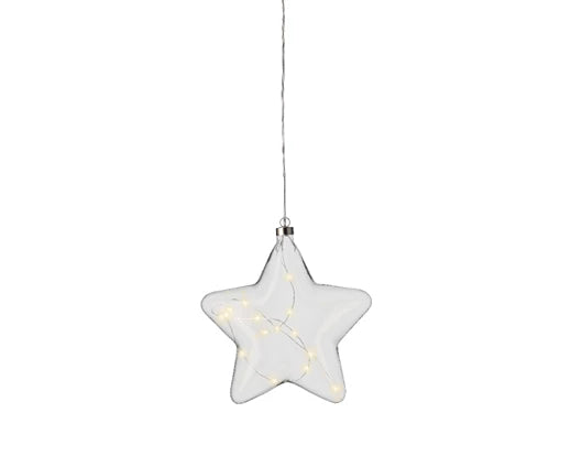 Estrella con luces micro LED
