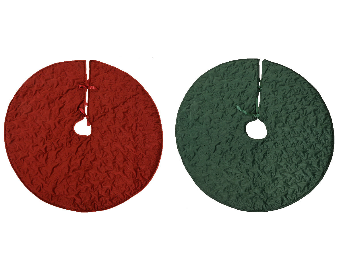 Weihnachtsbaum-Fußsack in verschiedenen Farben