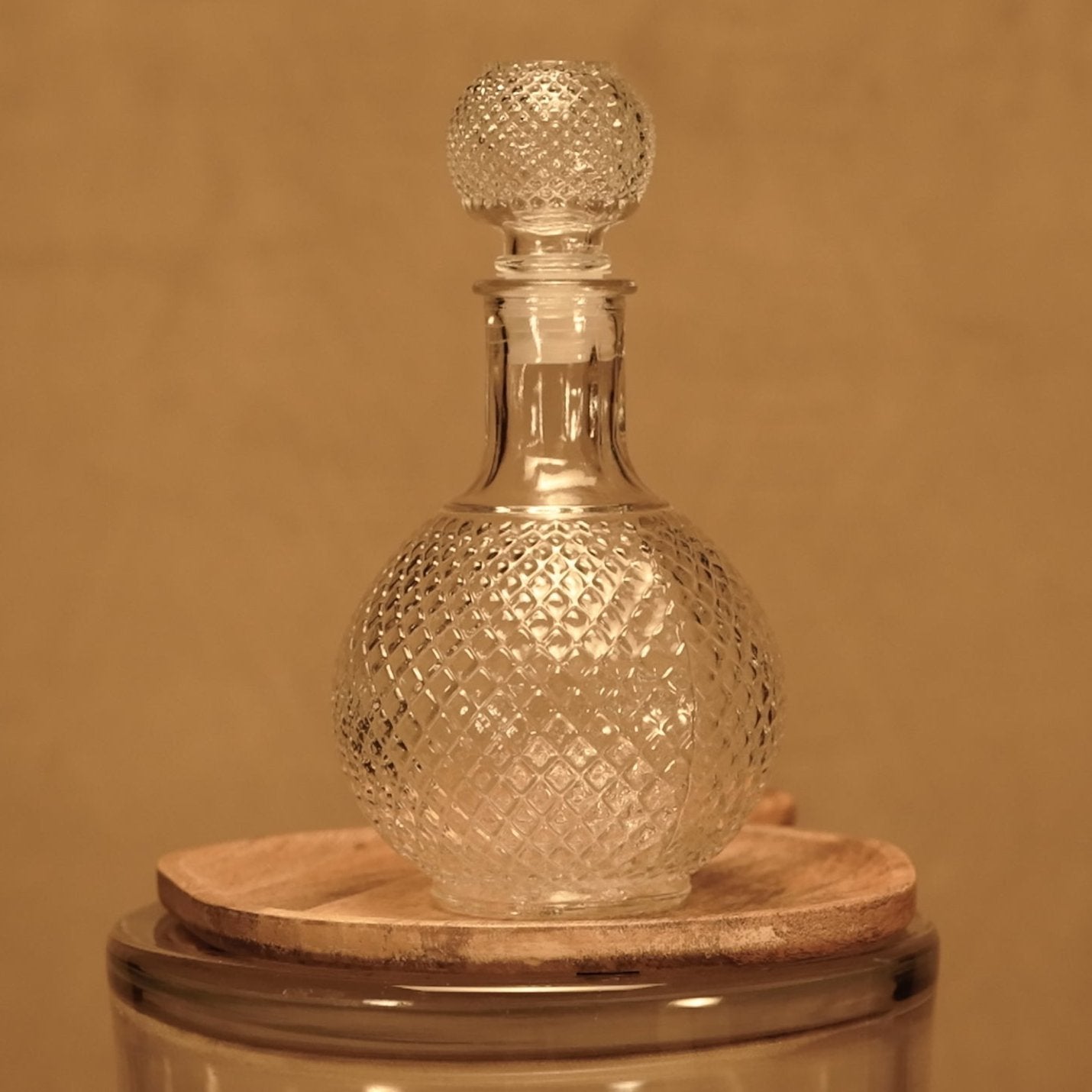 Botella de licor o frasco para licores estilo retro