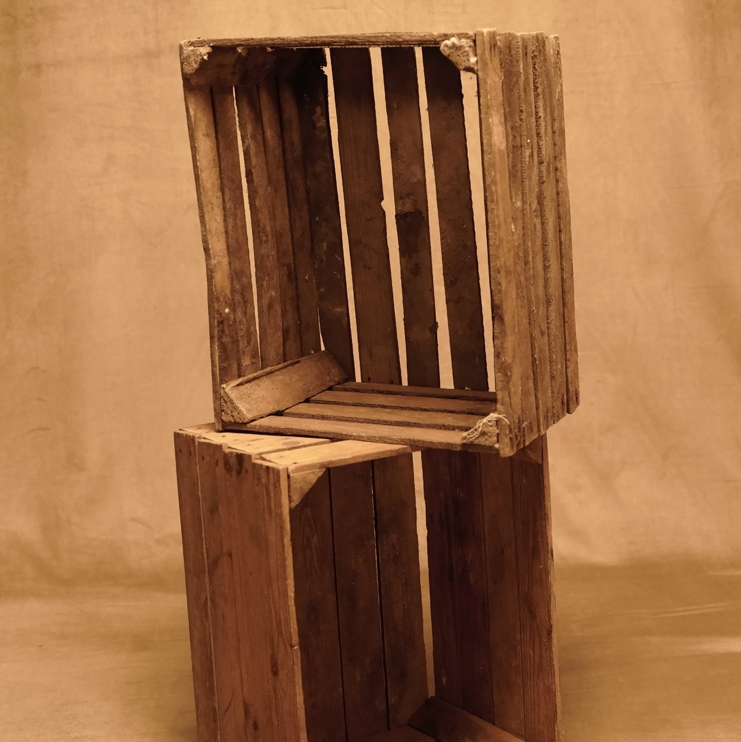 Cajas de Mercado de Manzana Antiguo