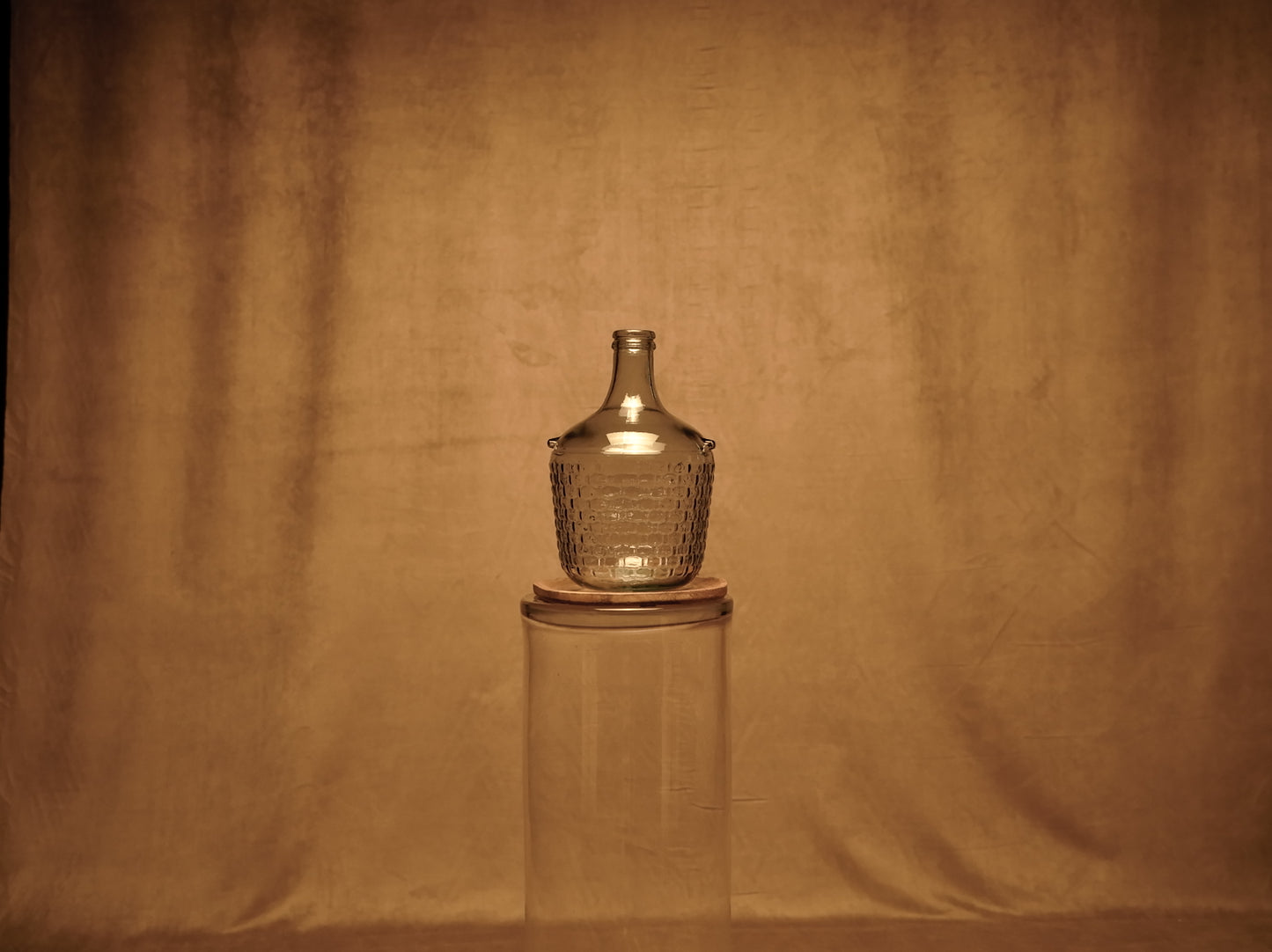 Damajuana de Cristal Reciclado - Estilo Artesanal