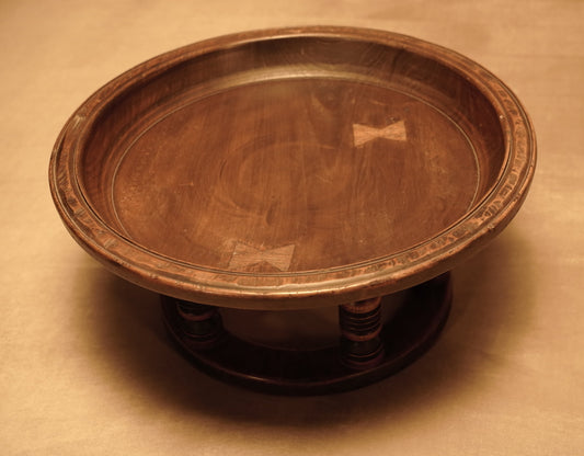 Mesa Auxiliar Baja del Té - Estilo Morisco, Ebanistería Artesanal Africana
