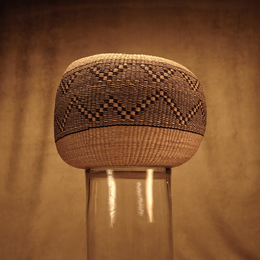 Cesta tribal de Ghana Hecha a Mano