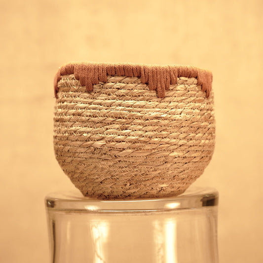 Cestas Cubre macetas de Fibra Natural estilo boho