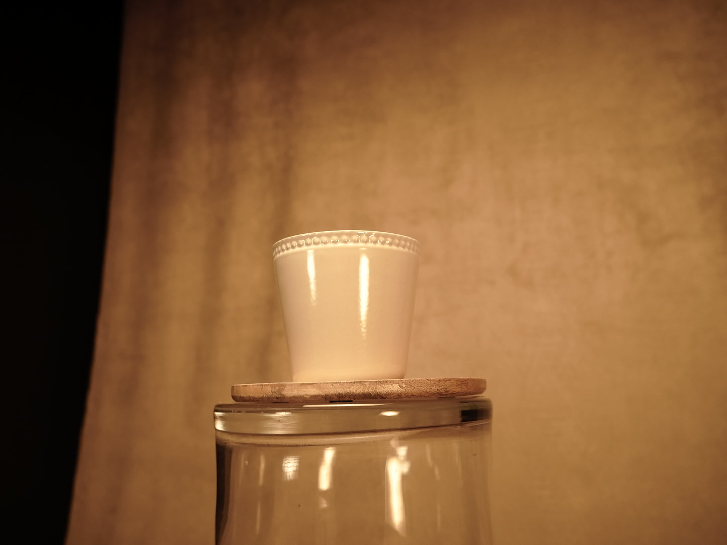 Nordic style white ceramic pots