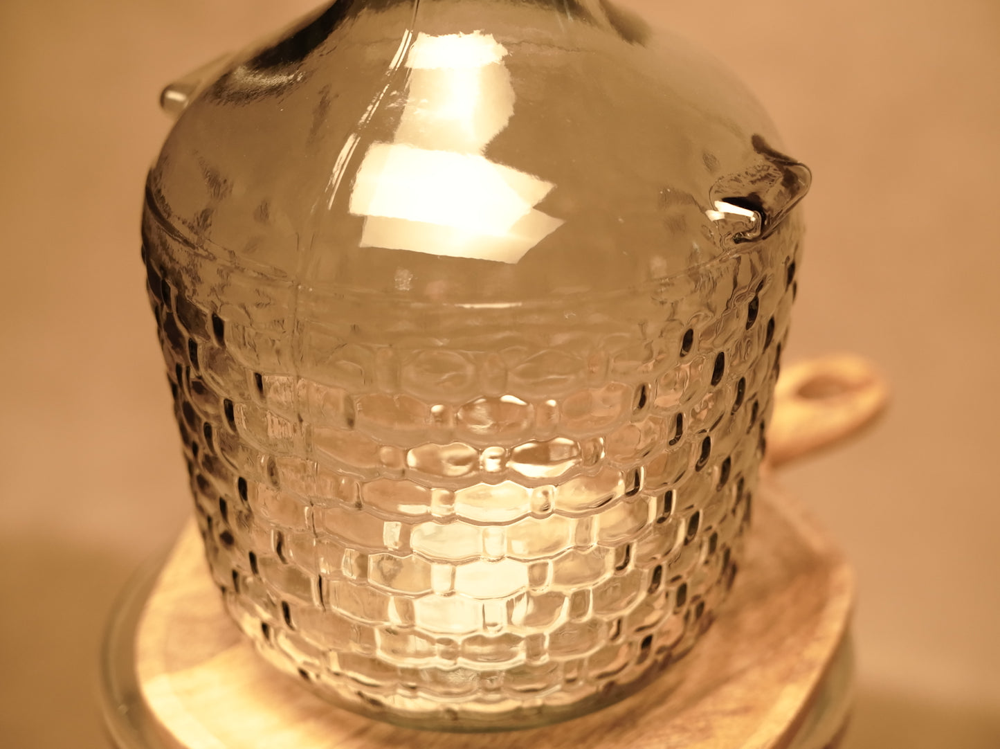 Recycled Glass Demijohn - Artisanal Style