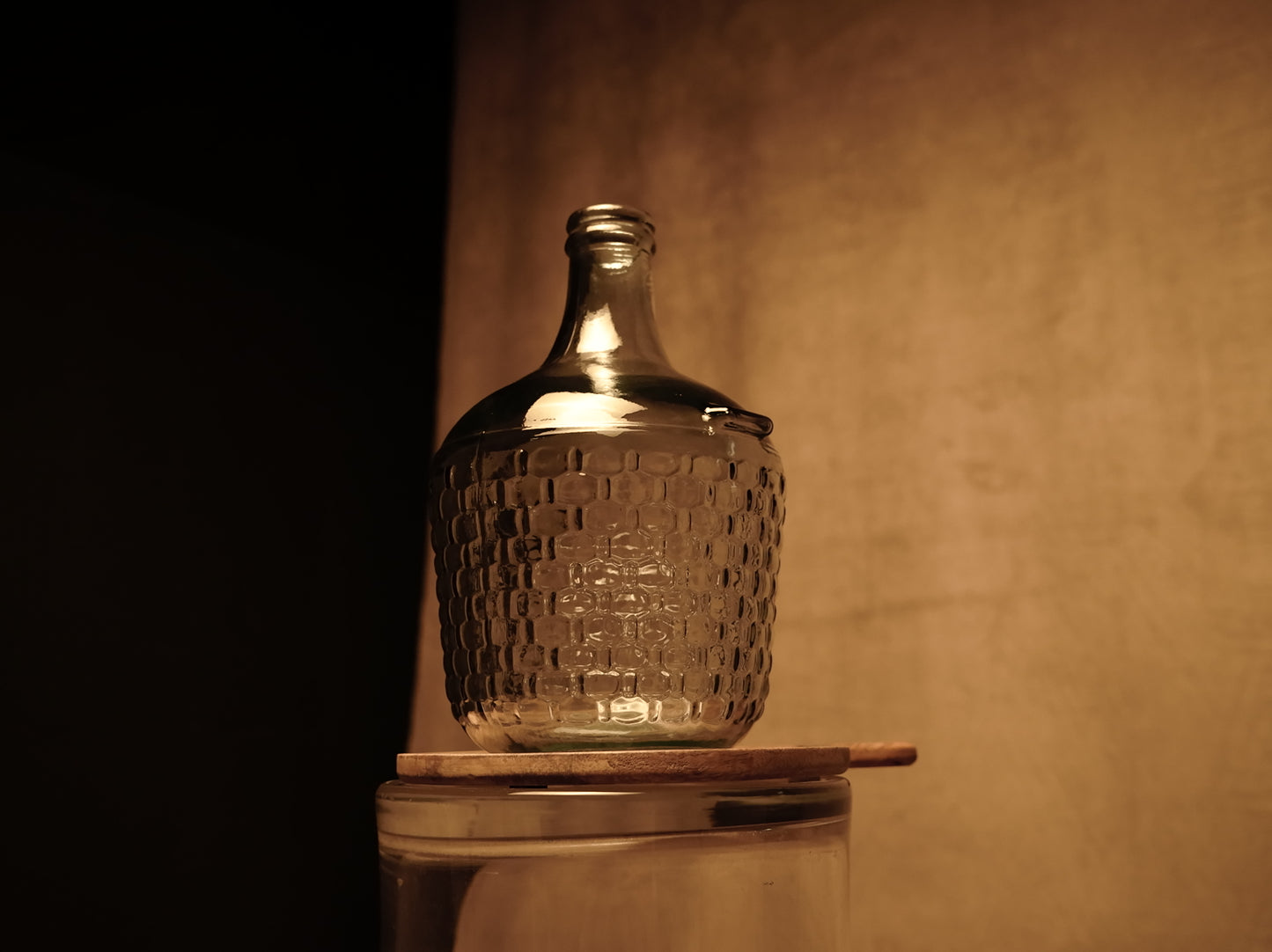 Recycled Glass Demijohn - Artisanal Style