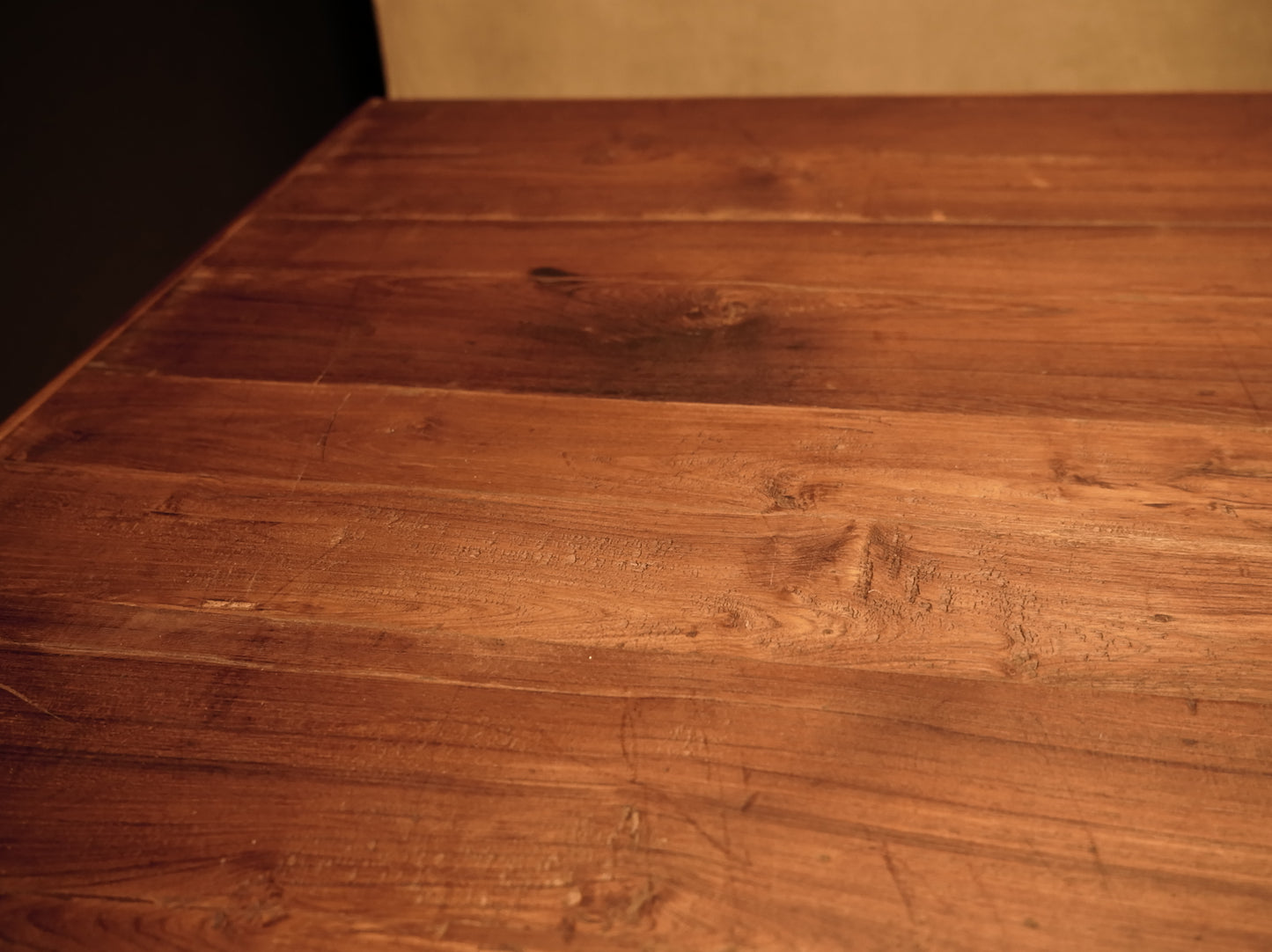 Mesa de comedor madera de mango rústica