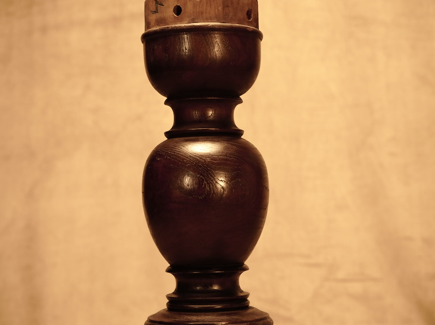 Solid Teak Wood Table Leg