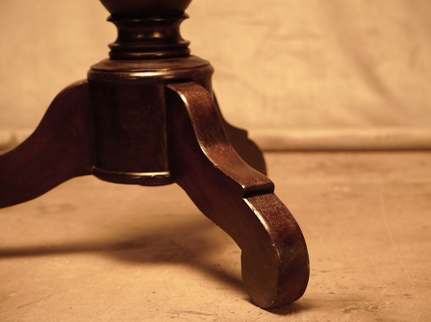 Solid Teak Wood Table Leg
