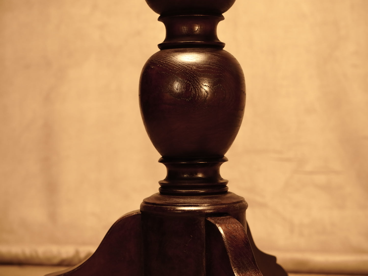 Solid Teak Wood Table Leg