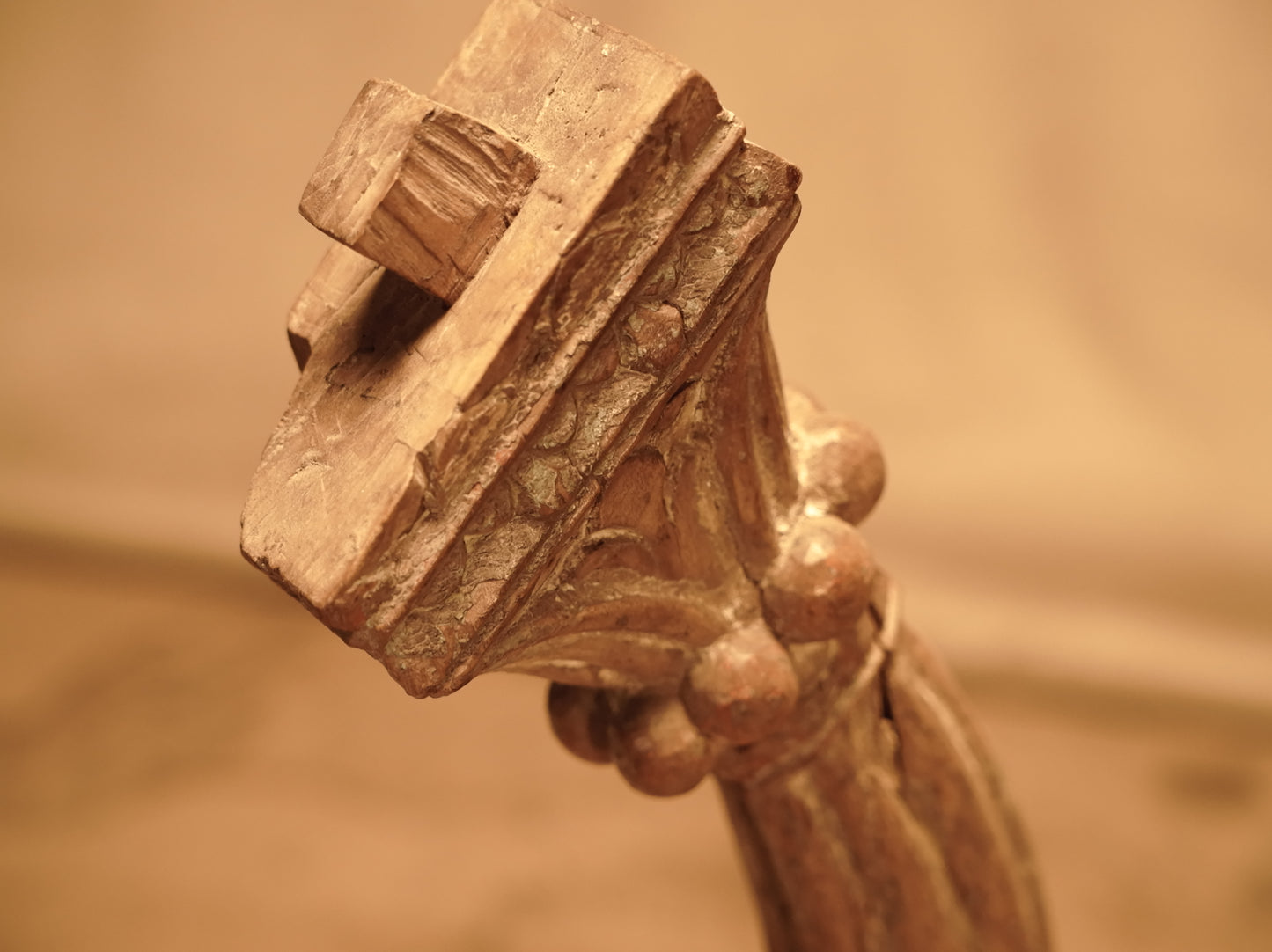 Decorative Carved Wooden Figure