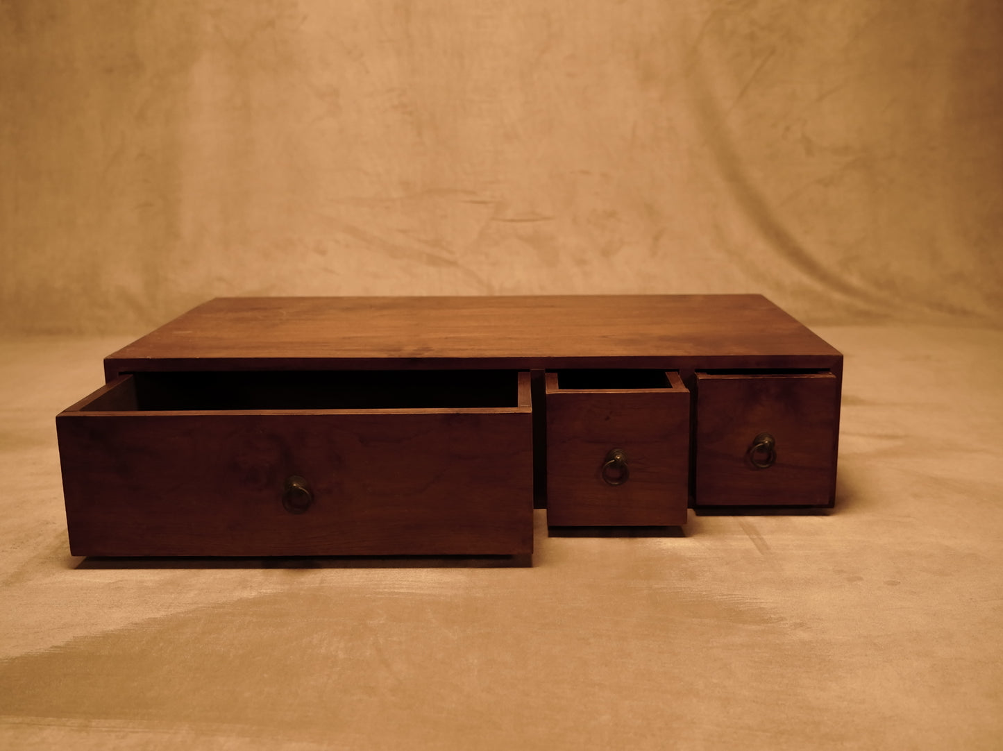 Premium teak wall drawer