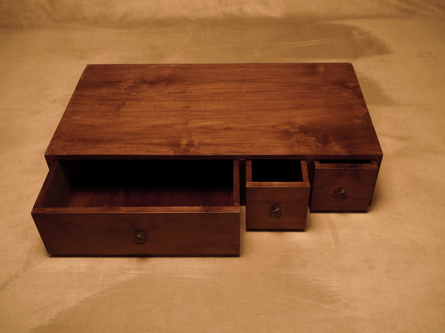 Premium teak wall drawer