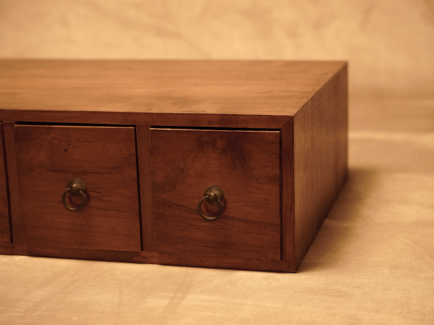 Premium teak wall drawer