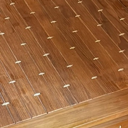 Mesa de centro exterior de madera de teca premium