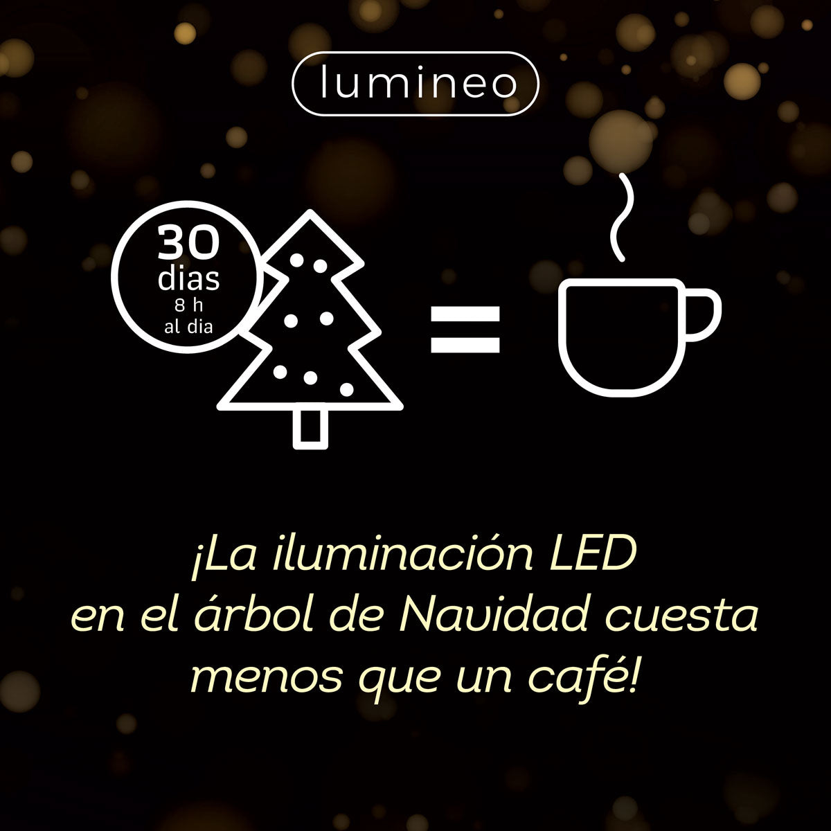 Girnalda de luces Compact 2250cm-1000LED Blanco Frío