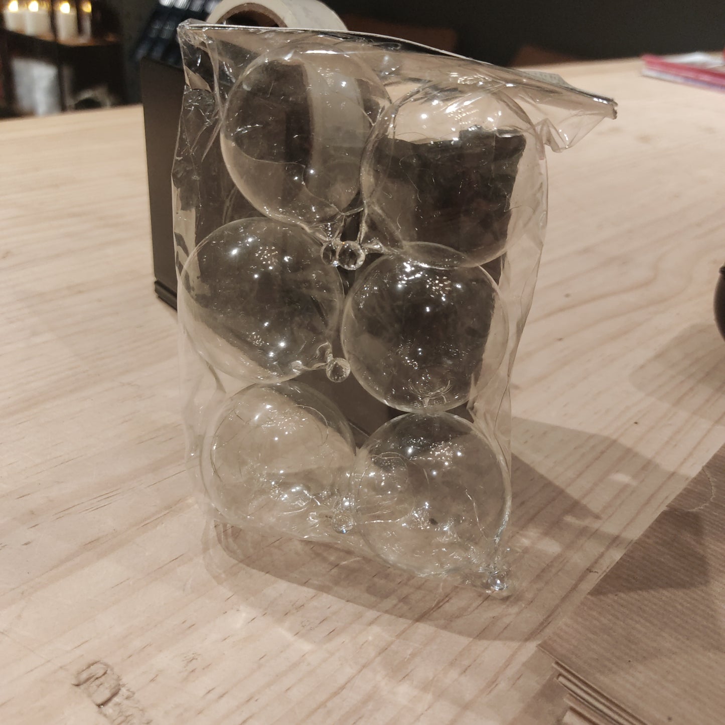 Bolas de cristal flotantes