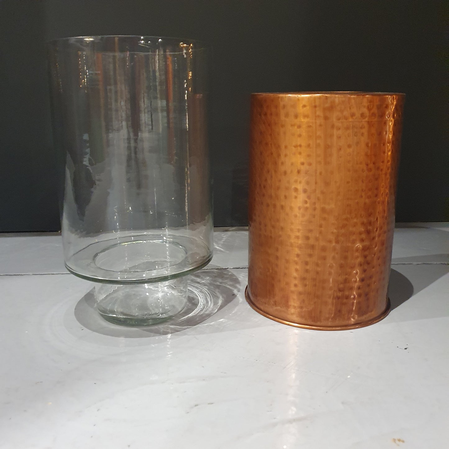 metal candle holder