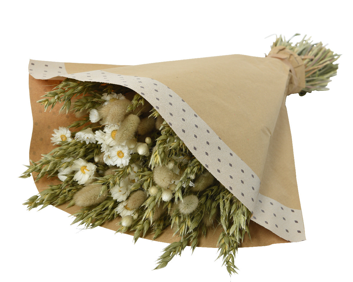 Gemischter natürlicher Trockenblumenstrauß