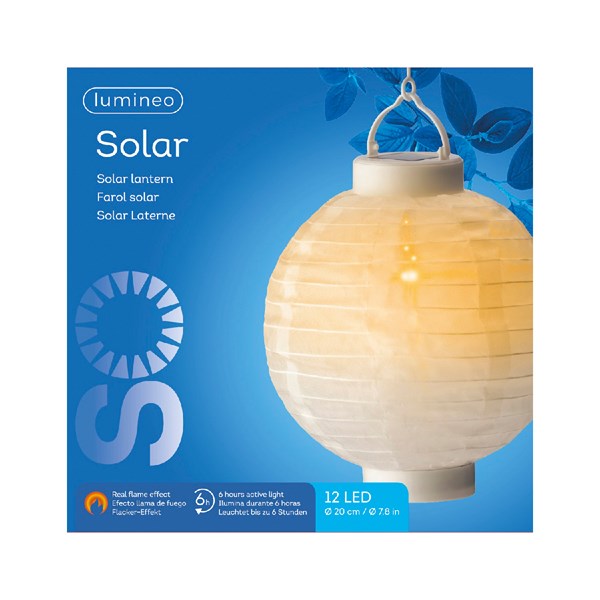 LED-Solarlampe für den Außenbereich