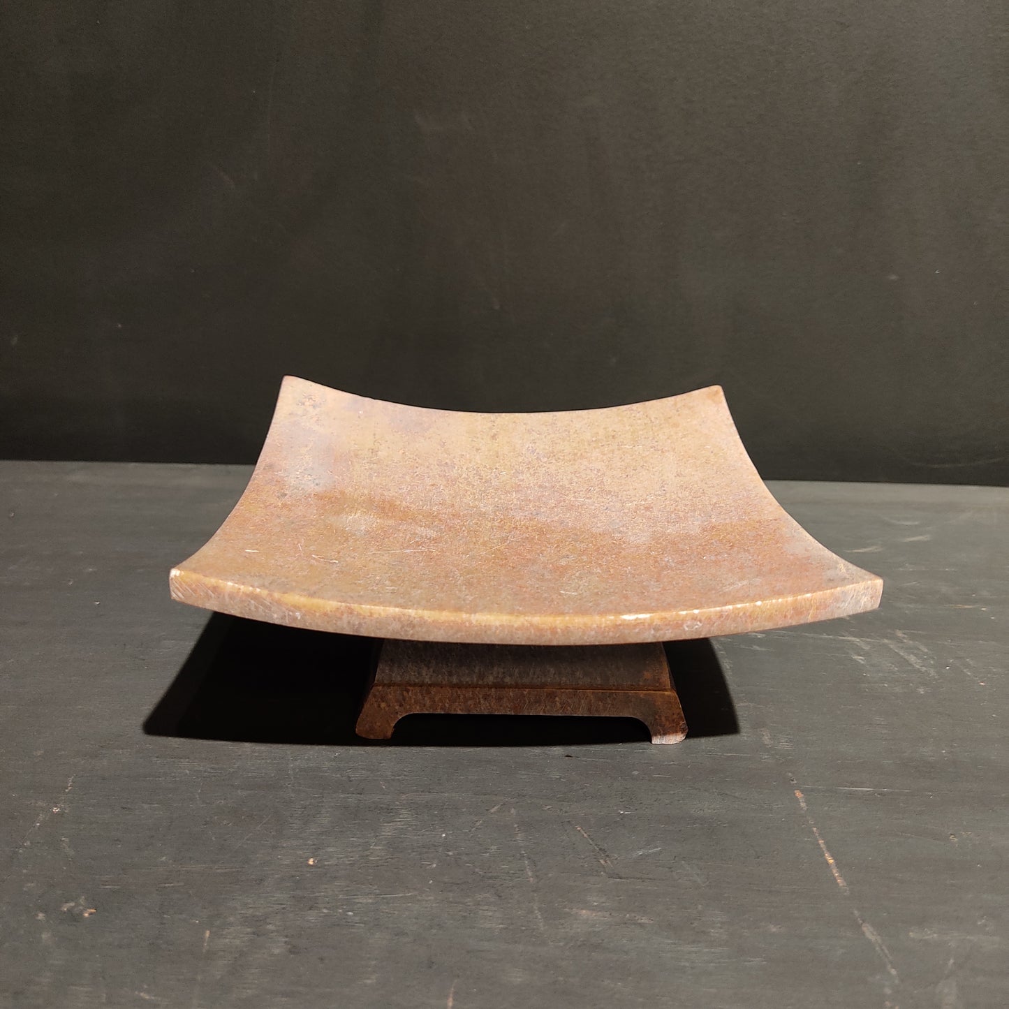 Agra marble candle holder