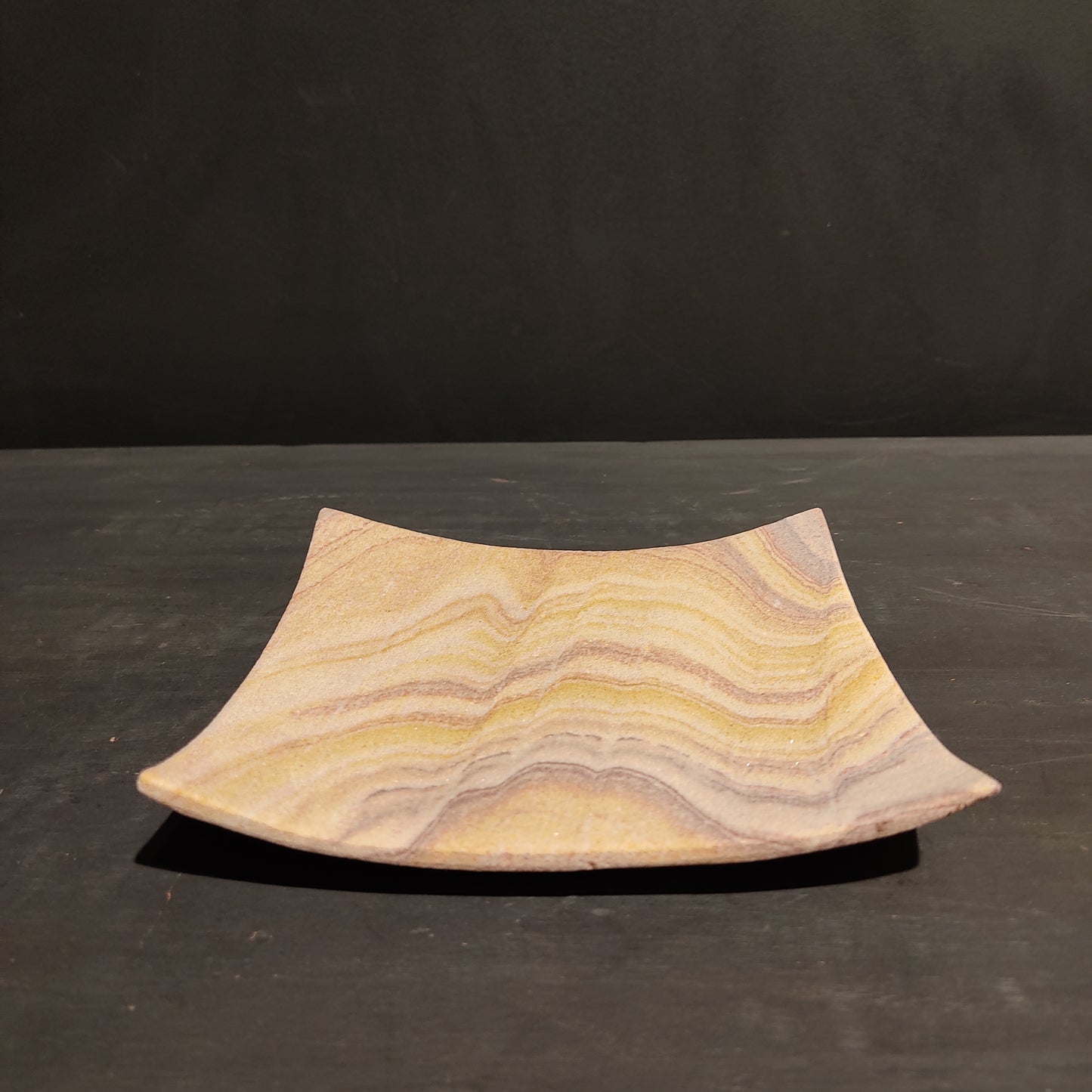 Agra marble candle holder
