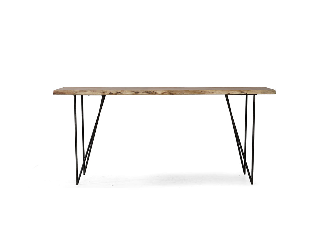 Nordic style acacia wood dining table 180x90 no. 74