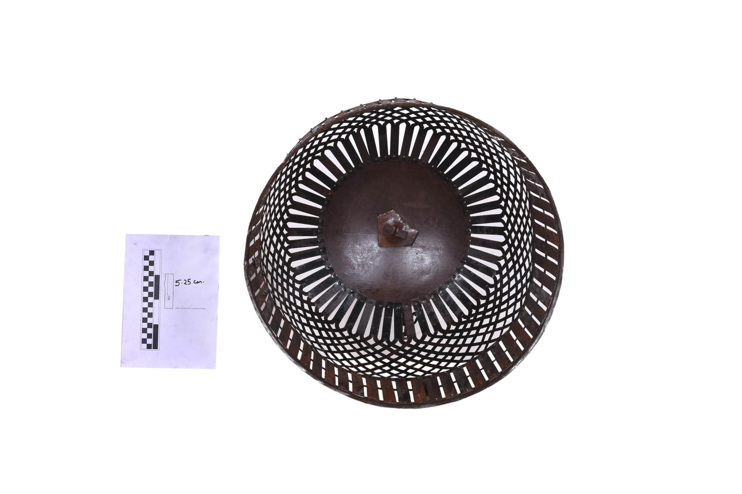 Rustic metal lamp no. 159