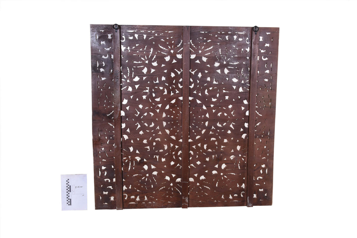 Weiße Holzschnitzerei 150x150cm Nr. 173