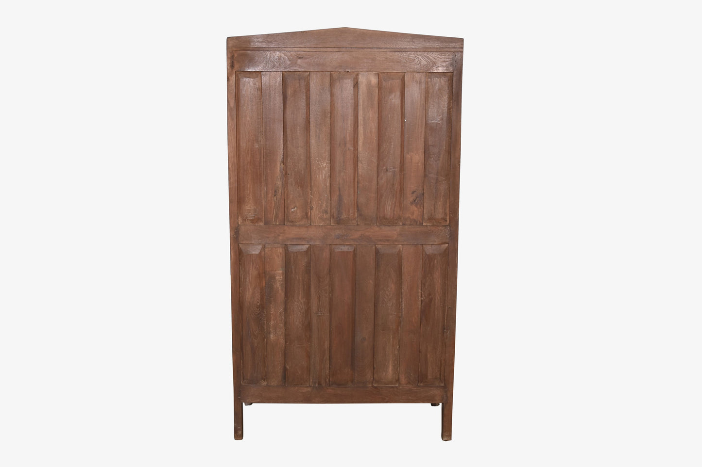 Vitrina de madera antigua natural vintage 160x87cm núm. 46