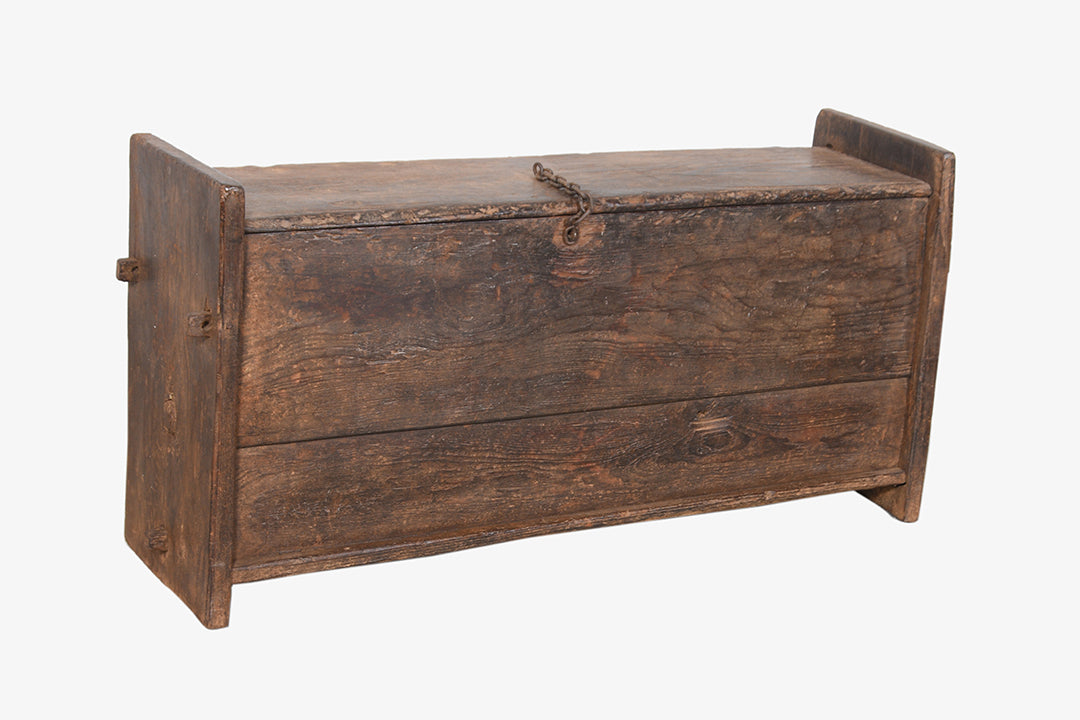 Antique church chest (early 20th century) 110x35cm