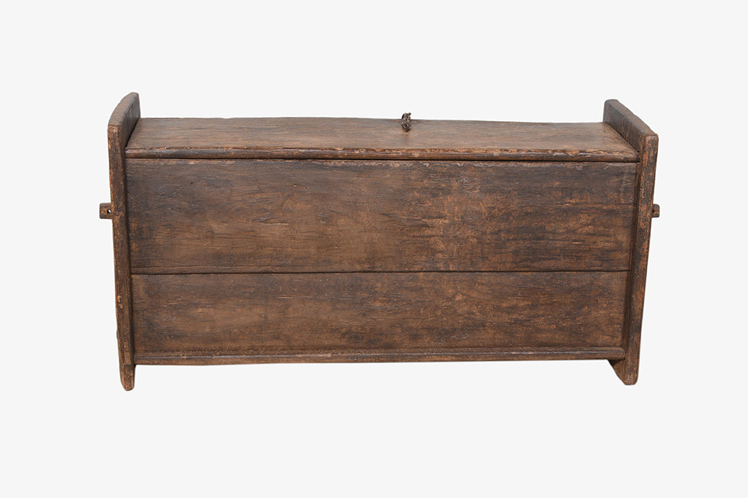 Antique church chest (early 20th century) 110x35cm