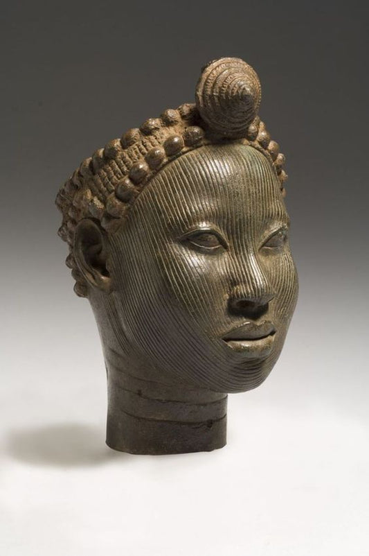 The Edo culture. Bronze Busts from Nigeria and Mali.