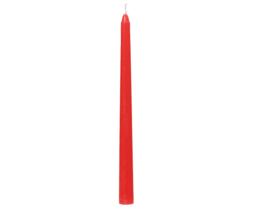 Vela roja de cera 25cm