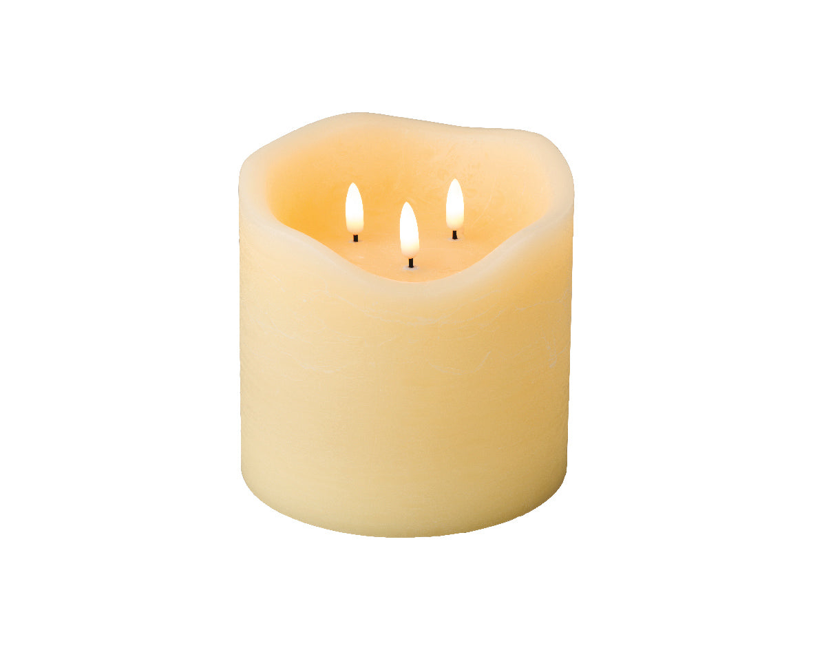 Objetos-Velas LED con tacto de cera num. 480018