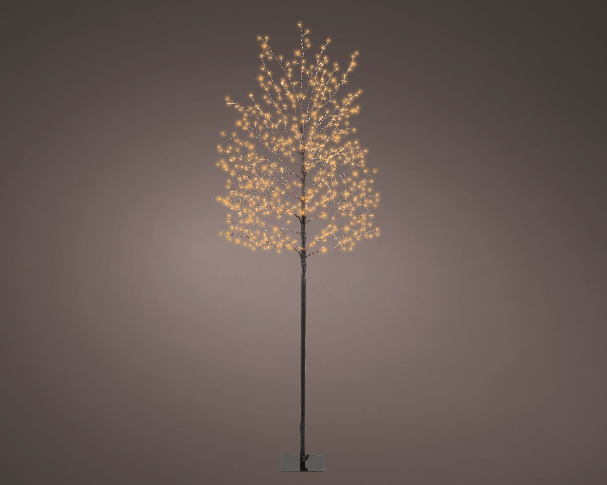 Objetos-Árbol de luces exterior 180cm dia40cm 720microLED classic warm