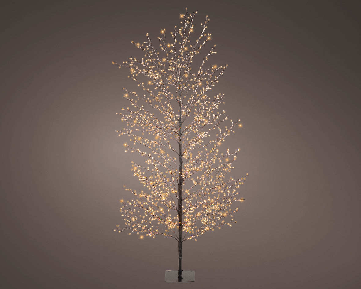 Objetos-Árbol de luces exterior 150cm dia30cm 1350microLED classic warm