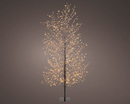 Objetos-Árbol de luces exterior 150cm dia30cm 1350microLED classic warm