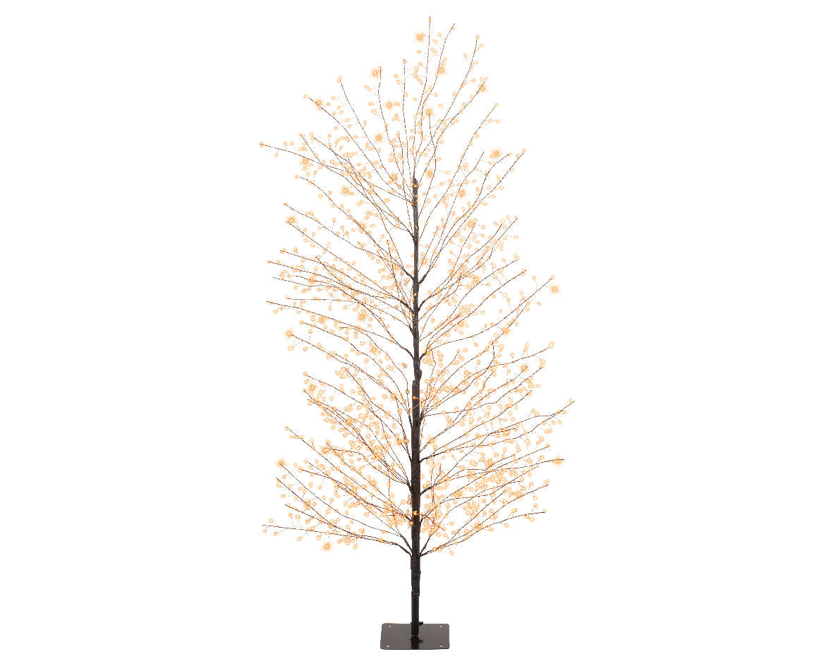 Objetos-Árbol de luces exterior 150cm dia30cm 1350microLED classic warm