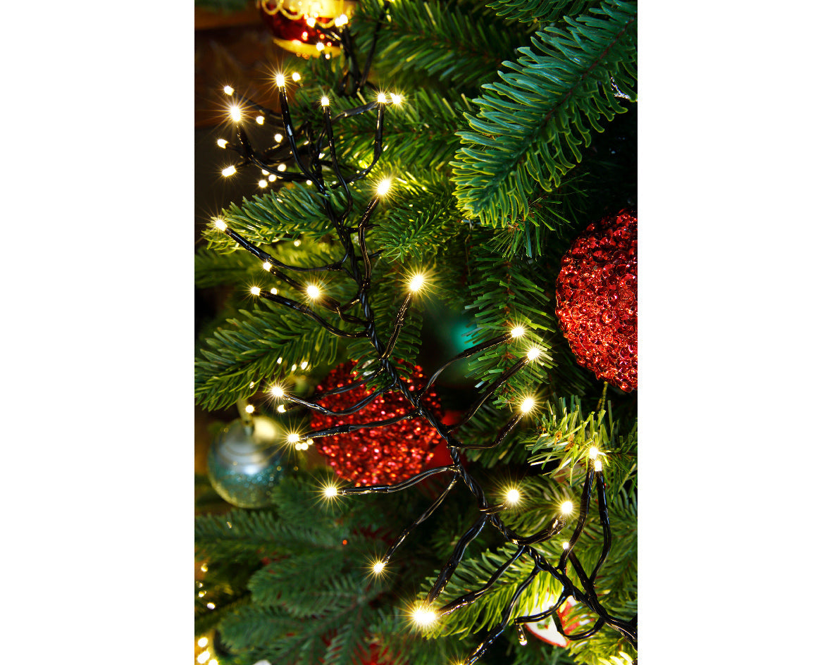 Luces del árbol-Luces cluster Largo 1900cm-2040LED WARM WHITE