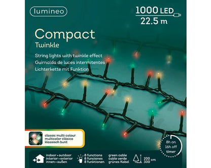 Luces compact 2250cm - 1000LED multicolor clásico