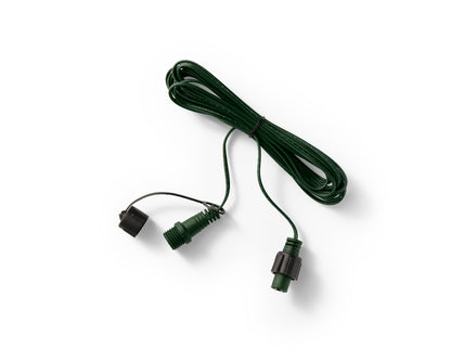 Cable extensor de 500cm con cable verde sistema de luces Conectables