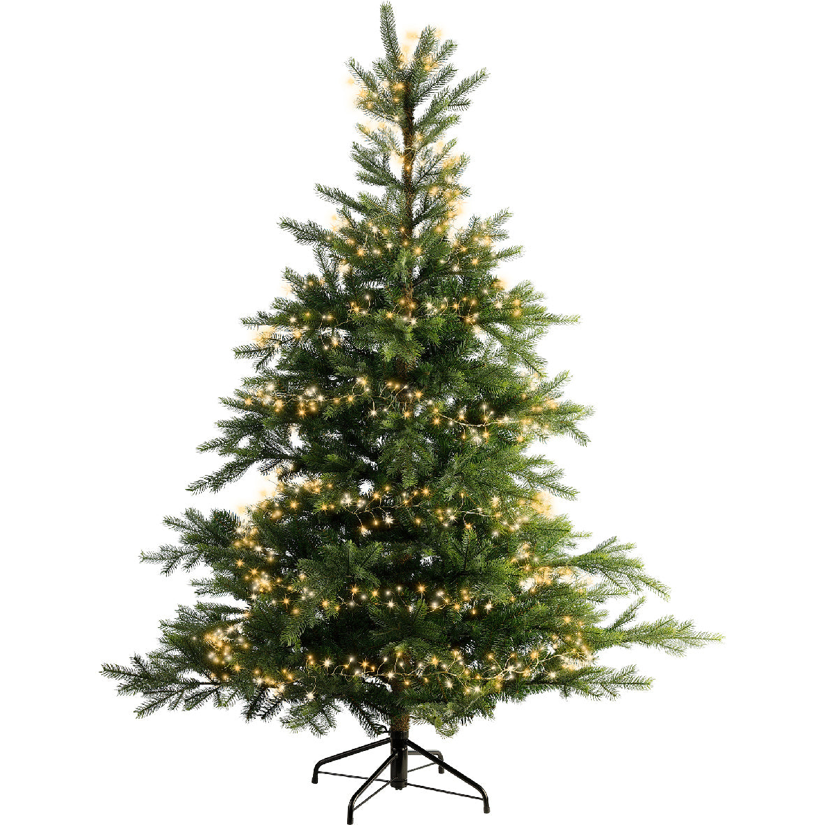 Luces del árbol-Luces microled cluster Largo 1800cm-1440LED WARM WHITE/CLASSIC WARM