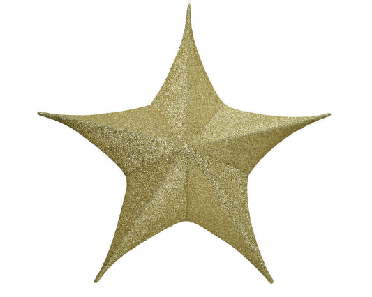 Decoraciones de pared y colgantes-Estrella plegable dorada de Alto 42cm
Diámetro 135cm