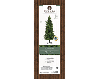 Árboles-Arbol de Navidad Killington Fir 210cm - 1138 puntas