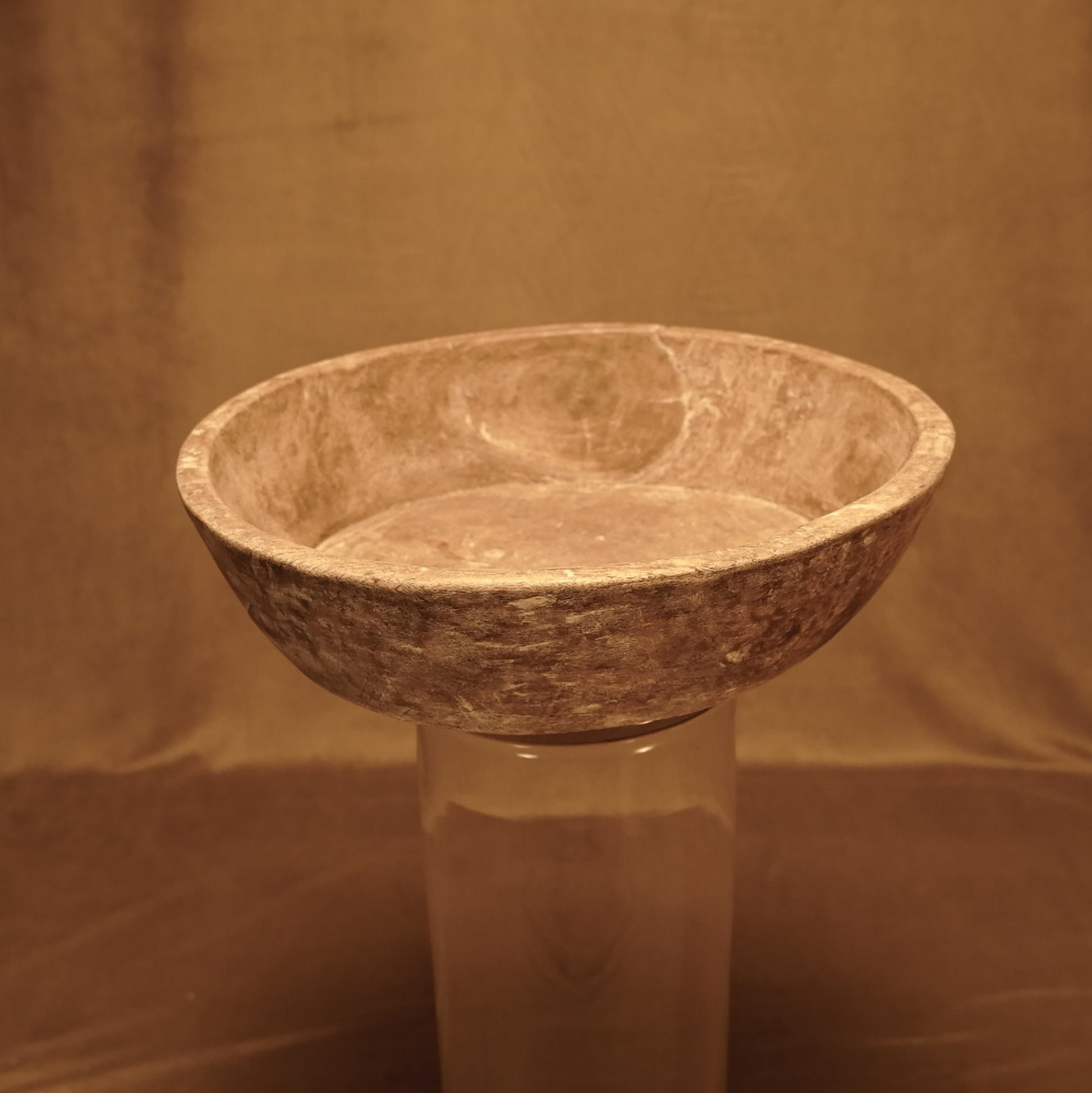 Bowl de Estilo Indígena - Madera Maciza