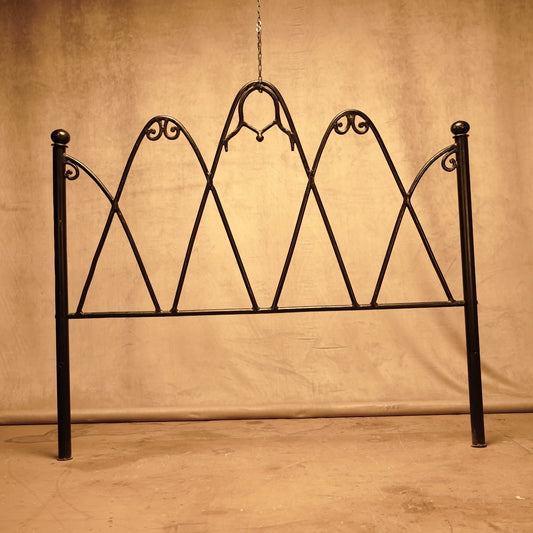 Cabecero de Cama Antiguo de Hierro Forjado